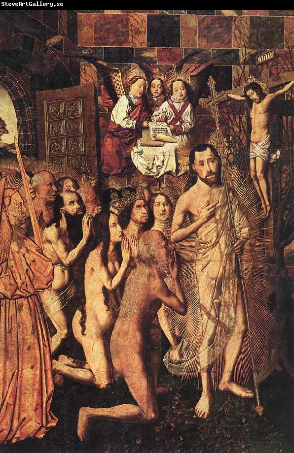 Bartolome Bermejo Christ Leading the Patriarchs to the Paradise